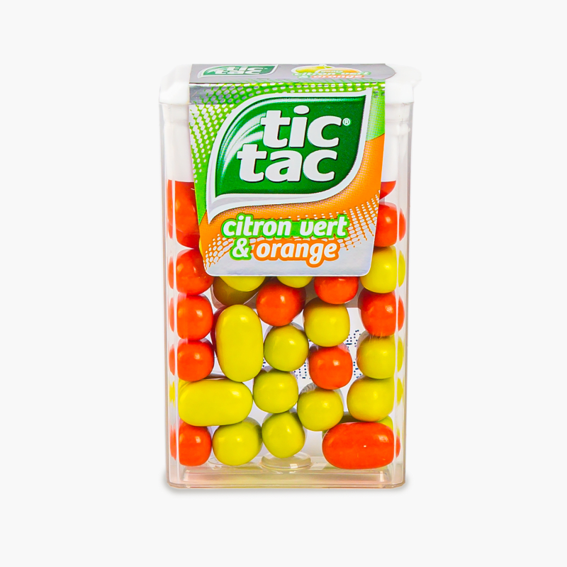 Tic Tac - Duo Lime Orange (18g)