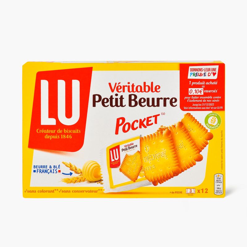 Lu - Le Véritable Petit Beurre Pocket (300g)