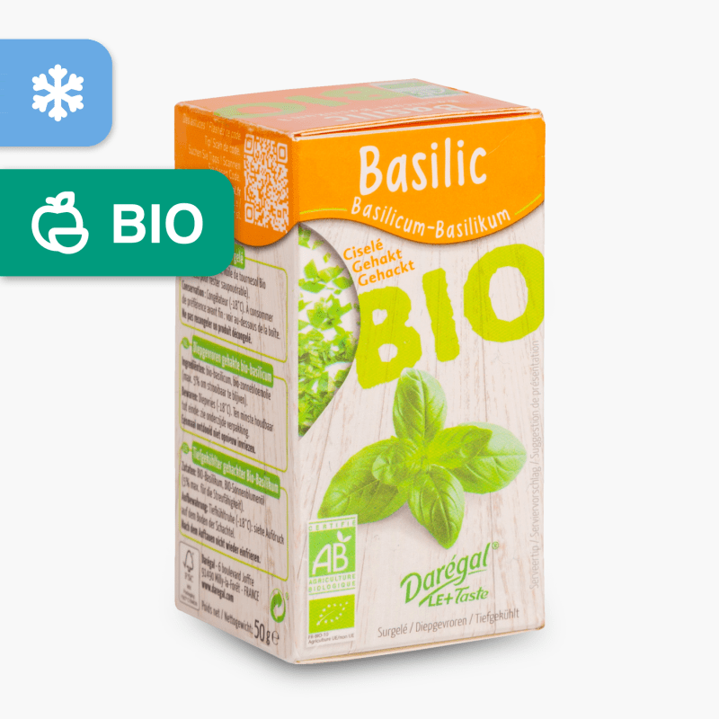 Daregal - Basilic surgelé Bio (50g)