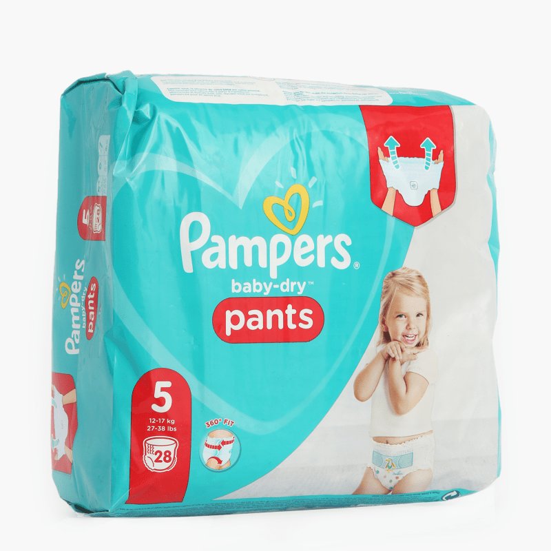 Pampers Baby Dry Pants Gr.5 (12-17kg) 28 Stk.
