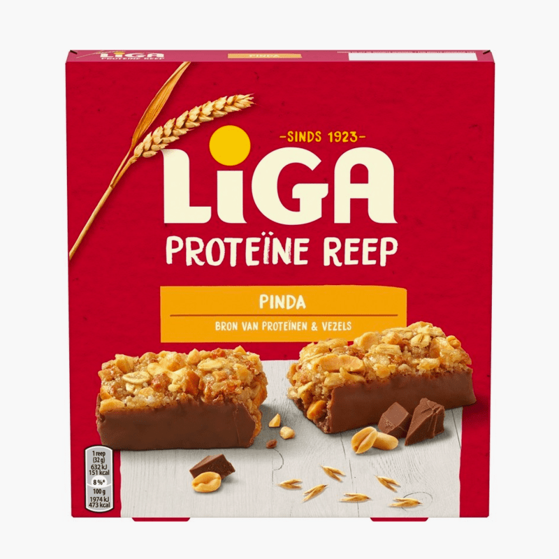 LiGA Proteïne Reep Pinda 5 x 32g