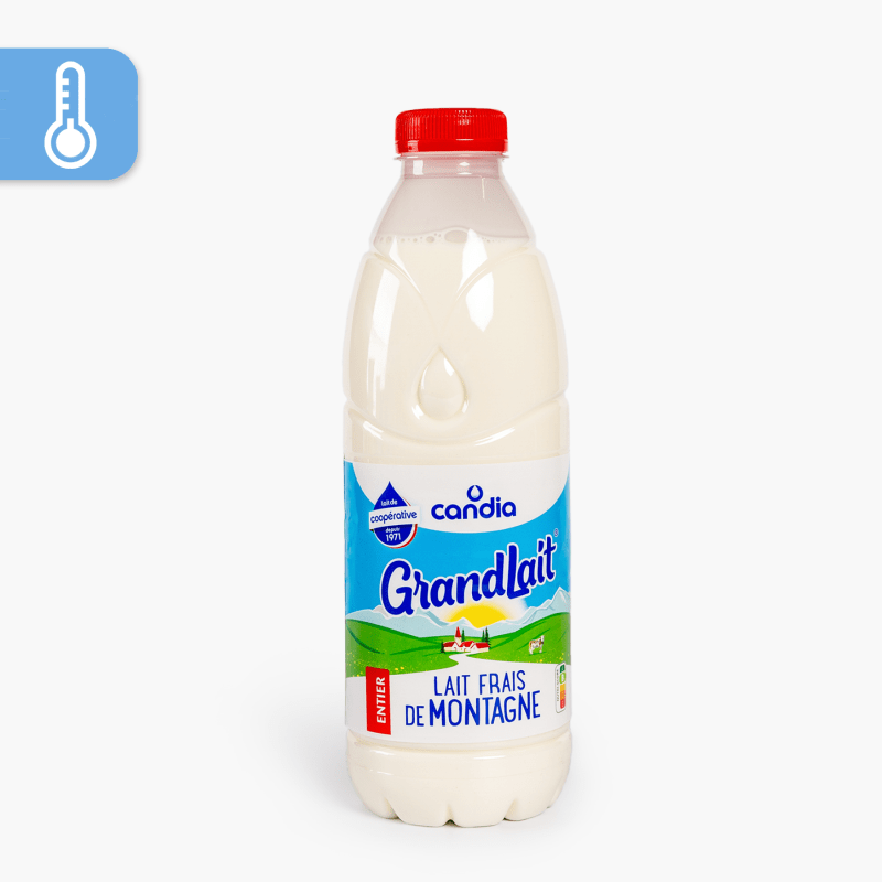 Lait frais entier - Grandlait (1l)