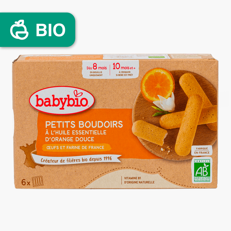 Biscuits Babybio - Petits Boudoirs dès 10 mois (120g)