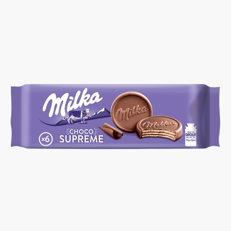 Milka Choco Wafer Koekjes Melkchocolade 6 x 30g