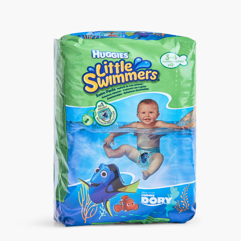 Huggies Little Swimmers Maat 3-4 12st