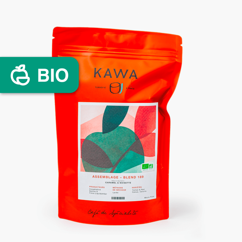 Kawa - Moulu espresso - Bio Rosa Blend (200g)