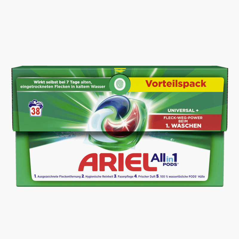 Ariel All-in-1 Pods Regulär 38 WG