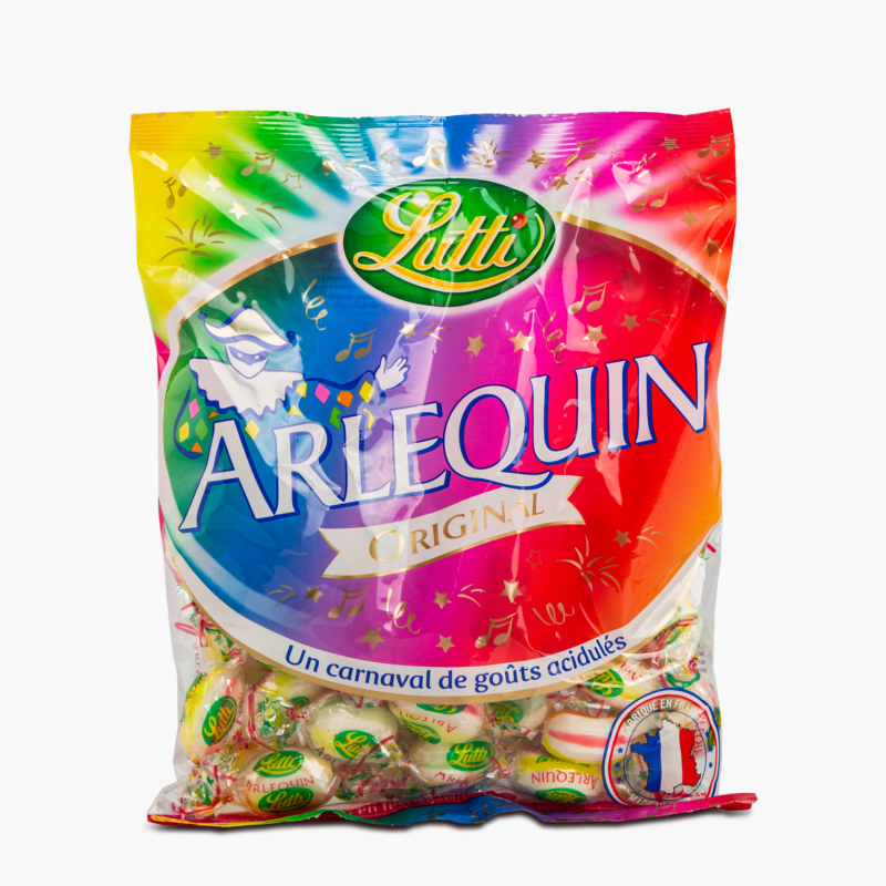 Lutti - Bonbons Arlequin acidulés original (250g)