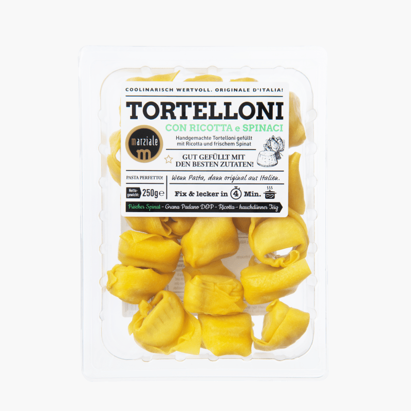 Marziale Tortelloni Ricotta Spinaci 250g