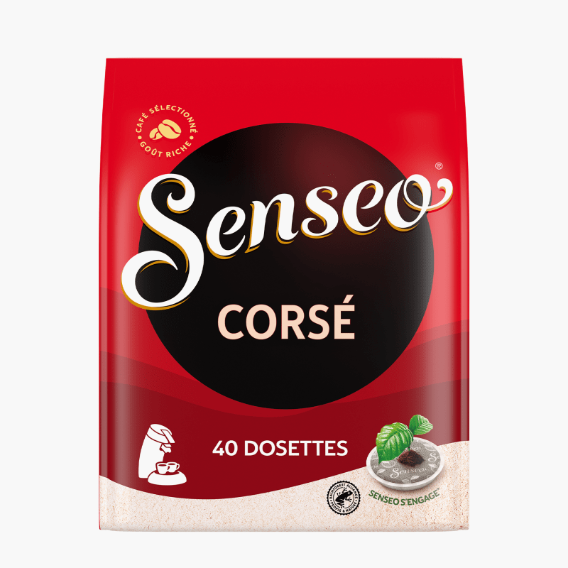 Senseo - Corsé, café dosettes (x40)