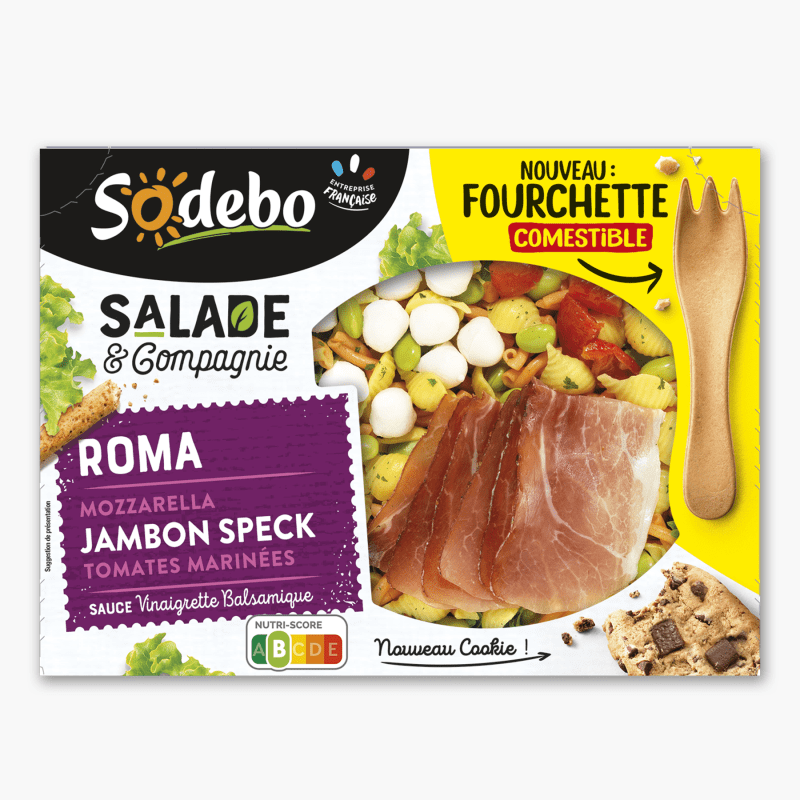 Sodebo - Salade Roma jambon speck (320g)