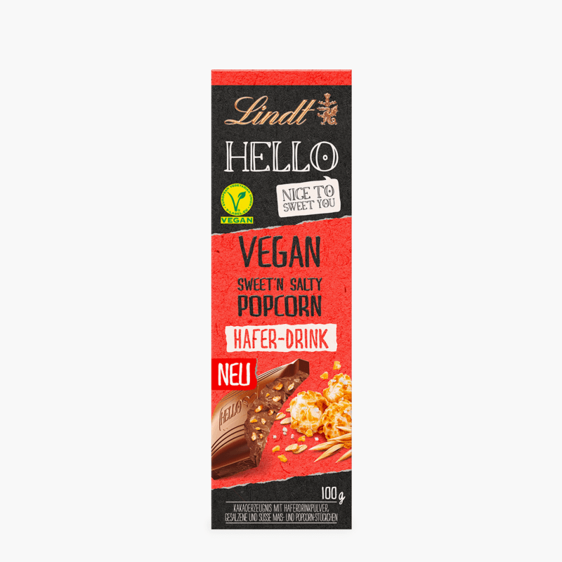 Lindt Vegan Sweet & Salty Popcorn 100g