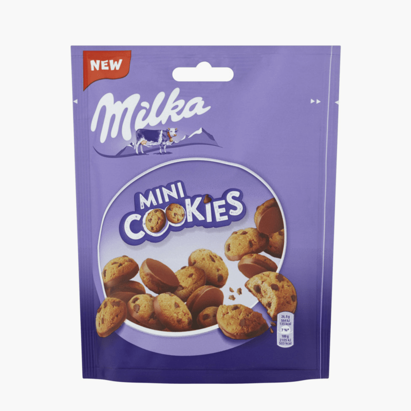 Milka Mini Cookies Chocolade Koekjes 110g