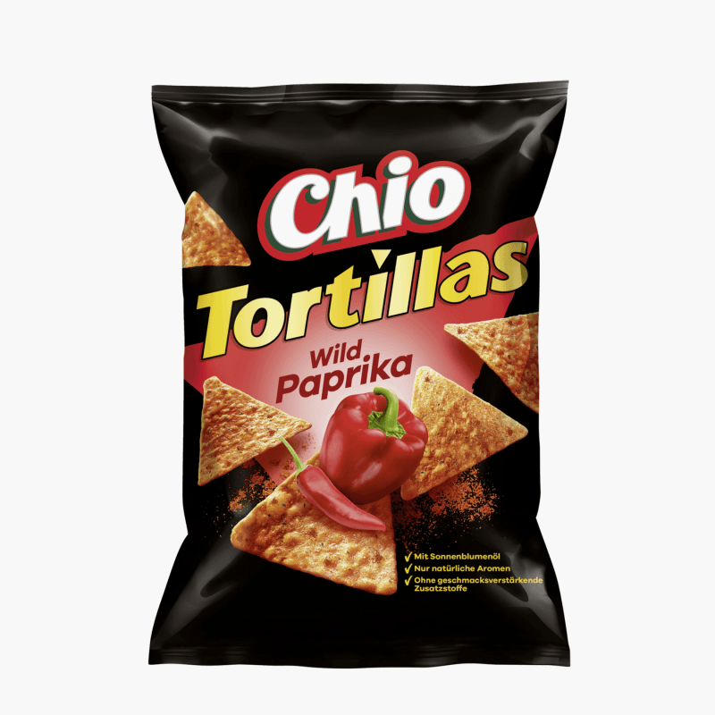 Chio Tortillas Wild Paprika 110g