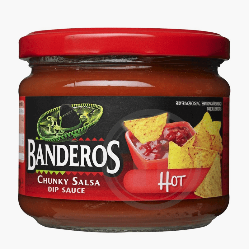 Banderos Salsa dip hot