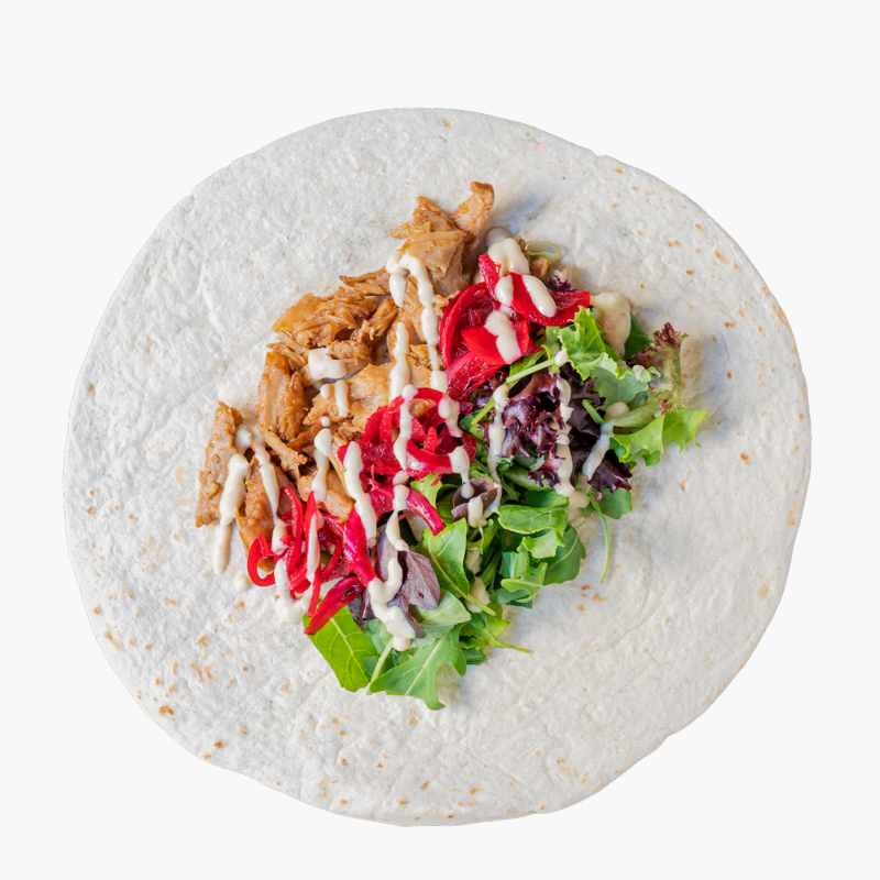 Beets & Roots Veggie Caesar Chicken Wrap 330g