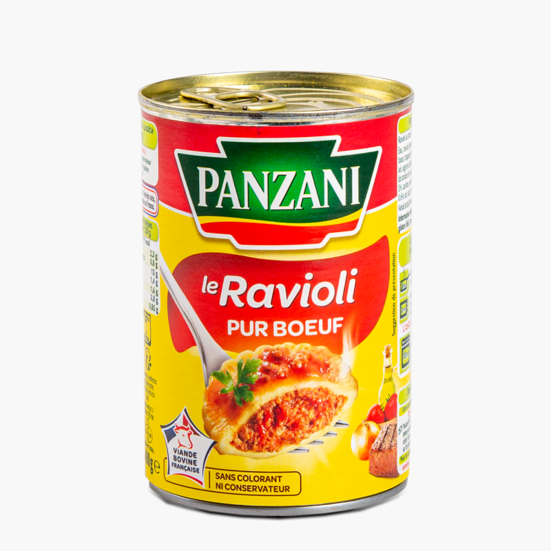 Panzani - Raviolis pur bœuf (400g)