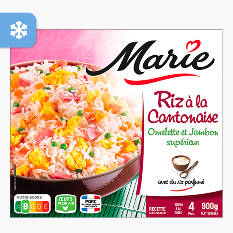 Marie - Riz à la cantonaise (900g)