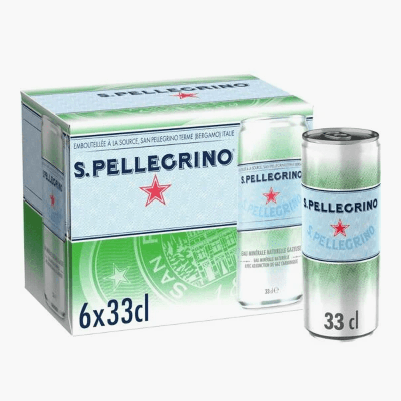 San Pellegrino - Eau gazeuse (6x33cl)