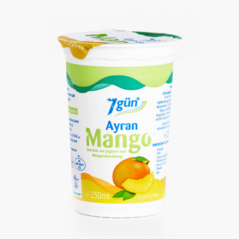 7 Gün Ayran Mango 250ml