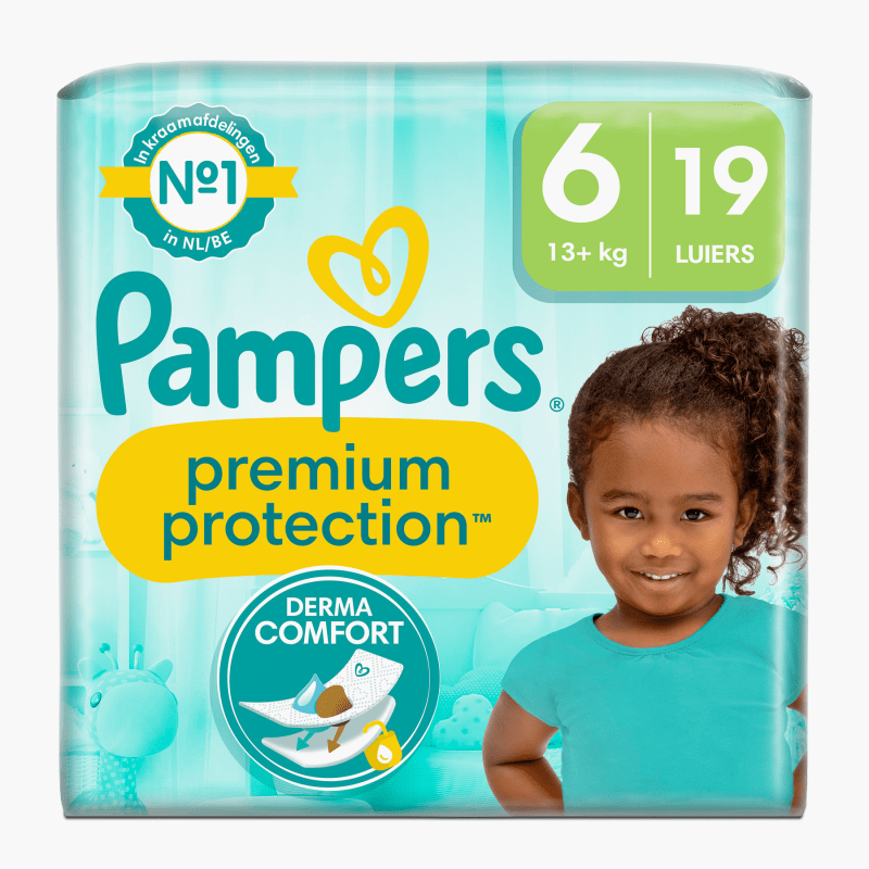 Pampers Premium Protection Luiers Maat 6 18st