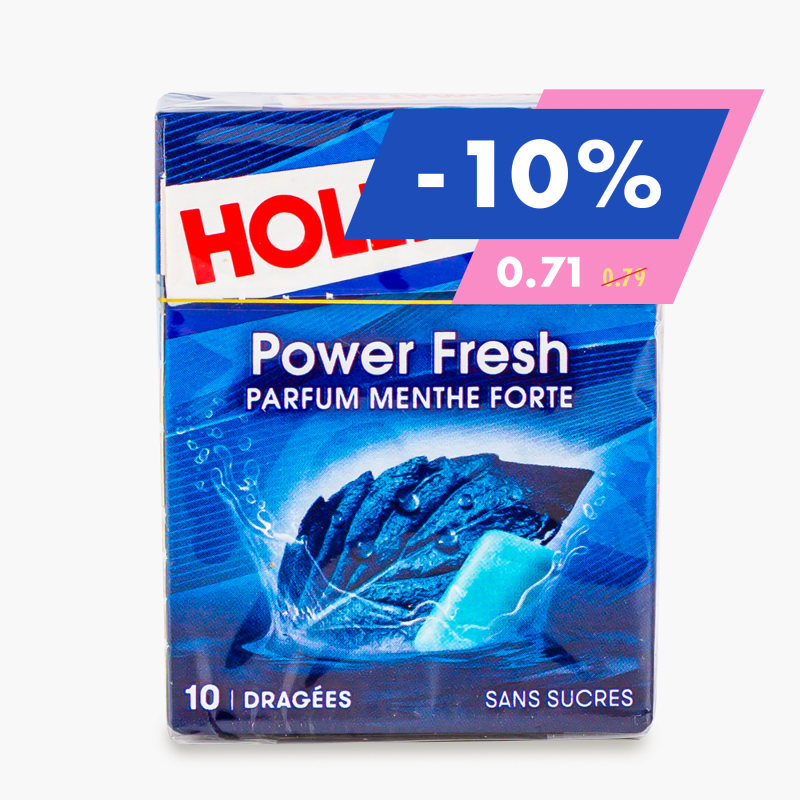 Hollywood - Chewing gums Power fresh (x10)