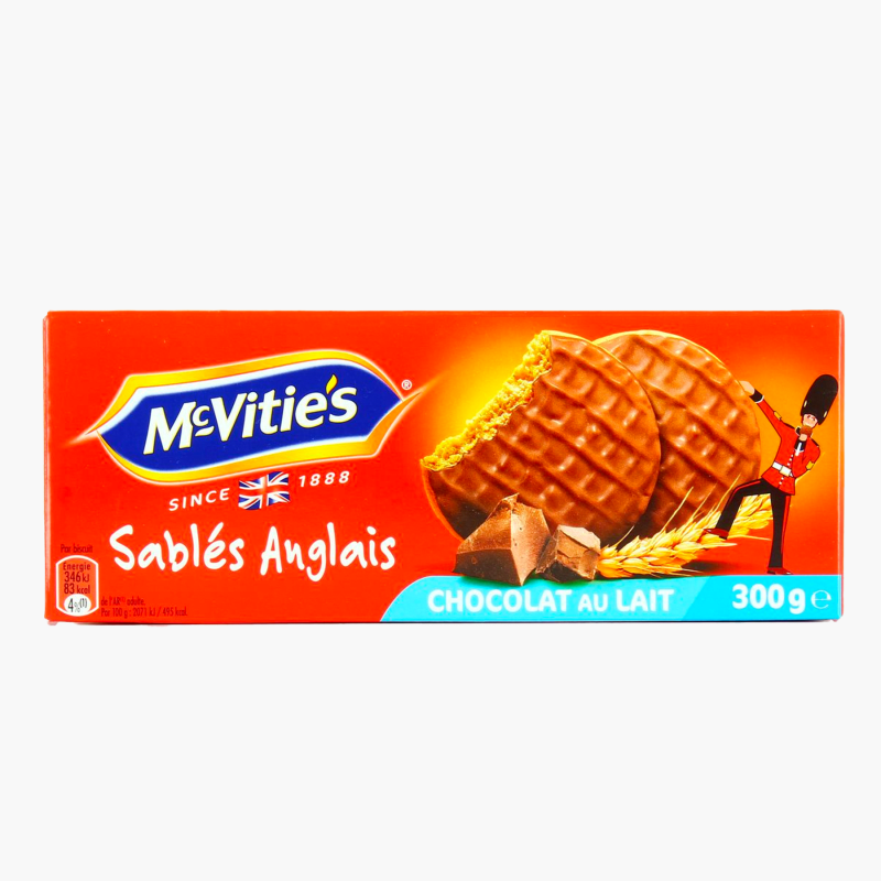 Mc Vitie's - Biscuits sablés chocolat au lait (300g)