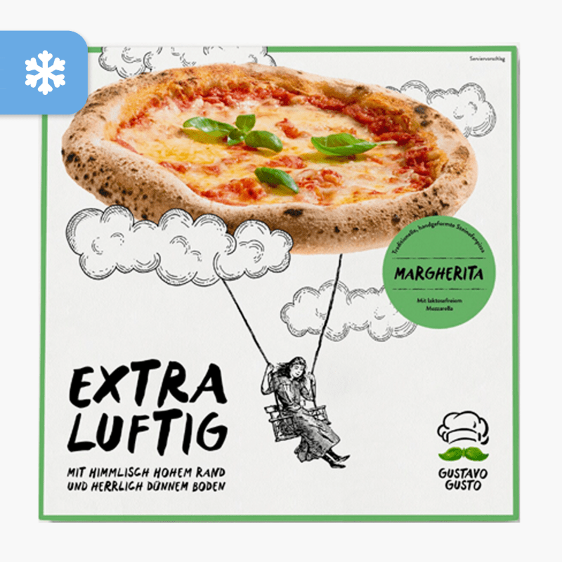 Gustavo Gusto Extra Luftig Margherita 310g