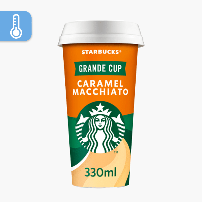 Starbucks Caramel macchiato ijskoffie grande cup 330ml