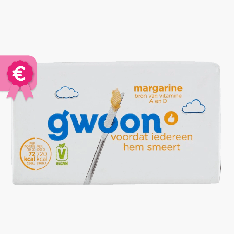 G'woon Plantaardige margarine 250g