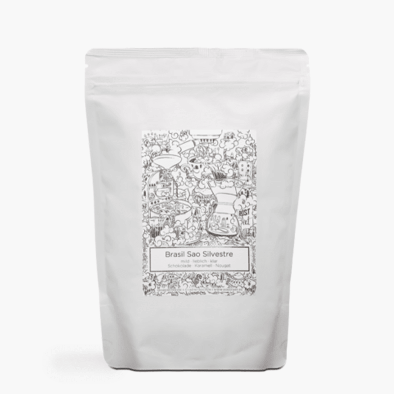 Röst.Art Kaffee Brasil Sao Silvestre Ganze Bohne 250g