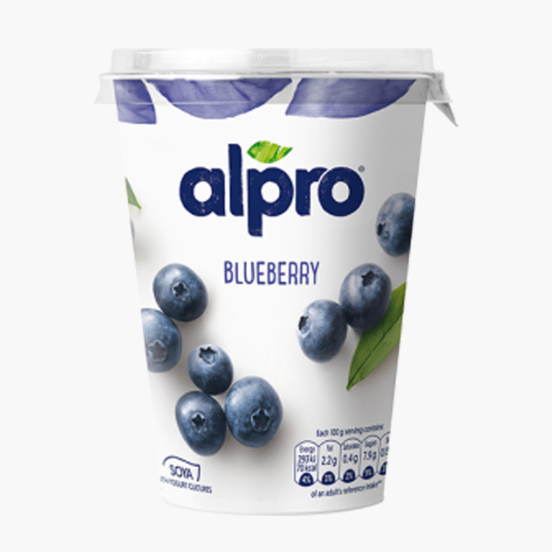 Alpro Plantaardige yoghurt bosbes 500g