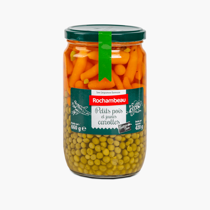 Petits pois et carottes (420g)