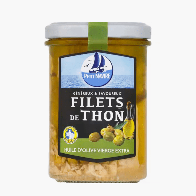 Petit Navire - Filets de thon à l'huile d'olive (117g)