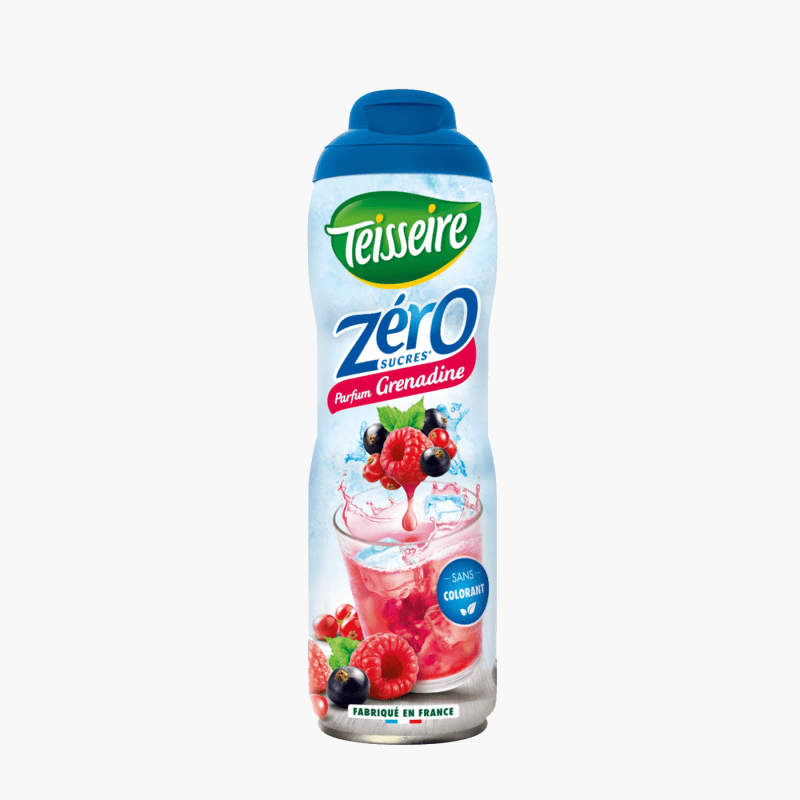 Teisseire - Sirop de grenadine zéro (60cl)