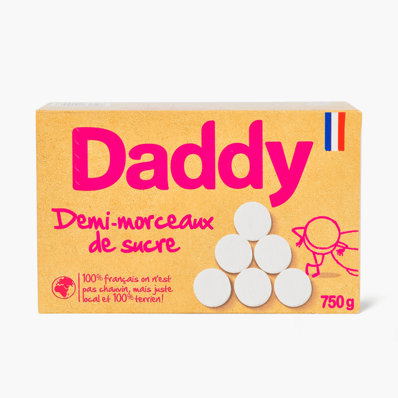 Daddy - Sucre demi rond (750g)