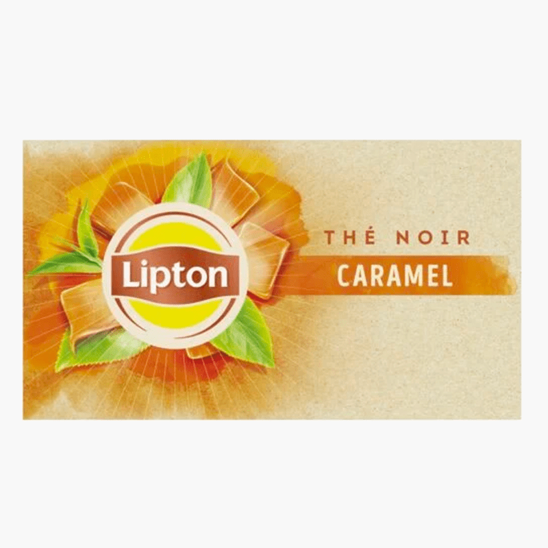 Lipton - Thé noir caramel x25 (40g)