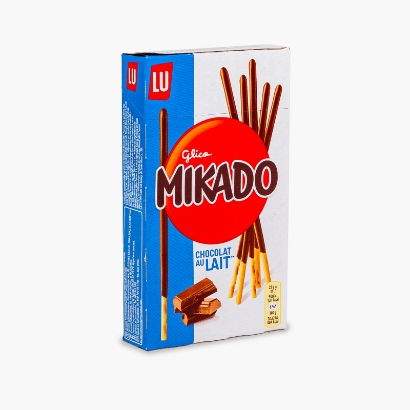 Mikado - Biscuits chocolat au lait (75g)