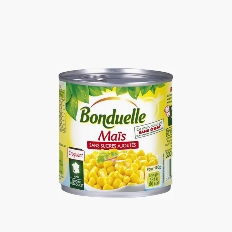 Bonduelle - Maïs sans sucres ajoutés (300g)