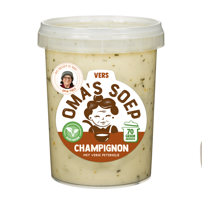 Oma's Champignon soep 500ml