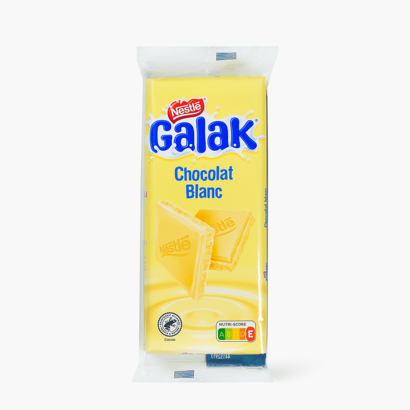 Nestlé - Galak chocolat blanc x2 (200g)