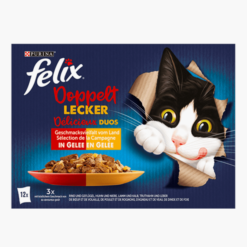 Felix Nassfutter Vielfalt vom Land 12x85g