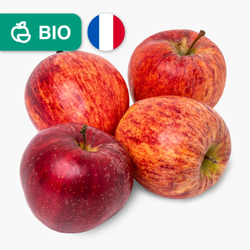 Pommes Gala bio - 4 pce (France)