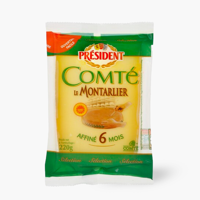 Comté Le Montarlier AOP affiné 6 mois - Président (220g)