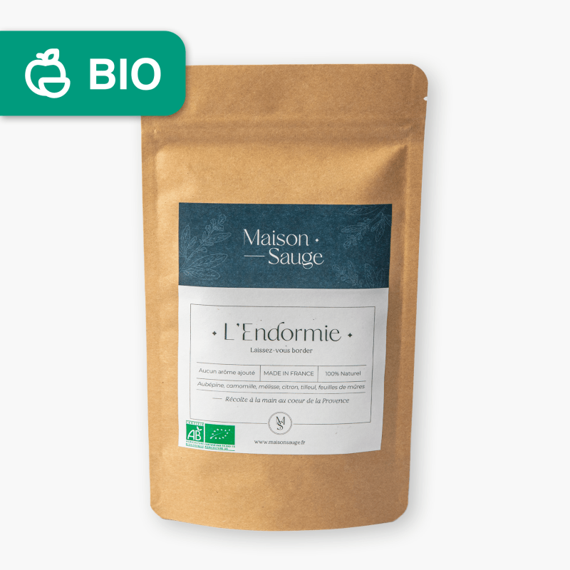 Maison Sauge - Infusion camomille & aubépine Bio en vrac - L'Endormie (50g)