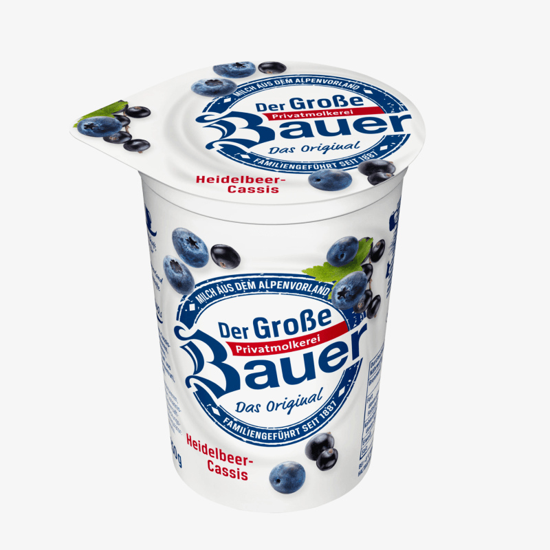 Bauer Fruchtjoghurt Heidelbeere 250g