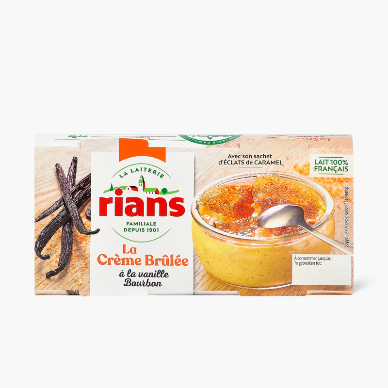 Rians - Crème brûlée (2x100g)