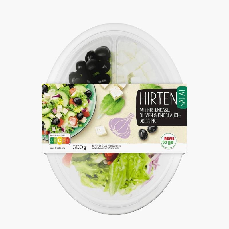 Rewe To Go Salat Hirten 300g