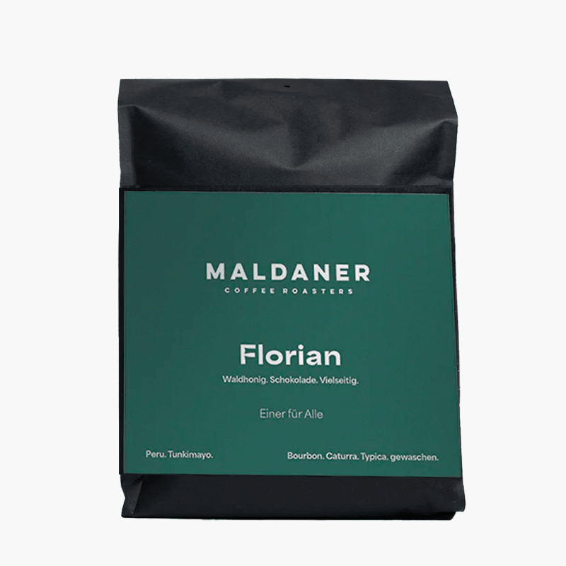 Maldaner Coffee Florian Arabica Omniroast Ganze Bohne 250g