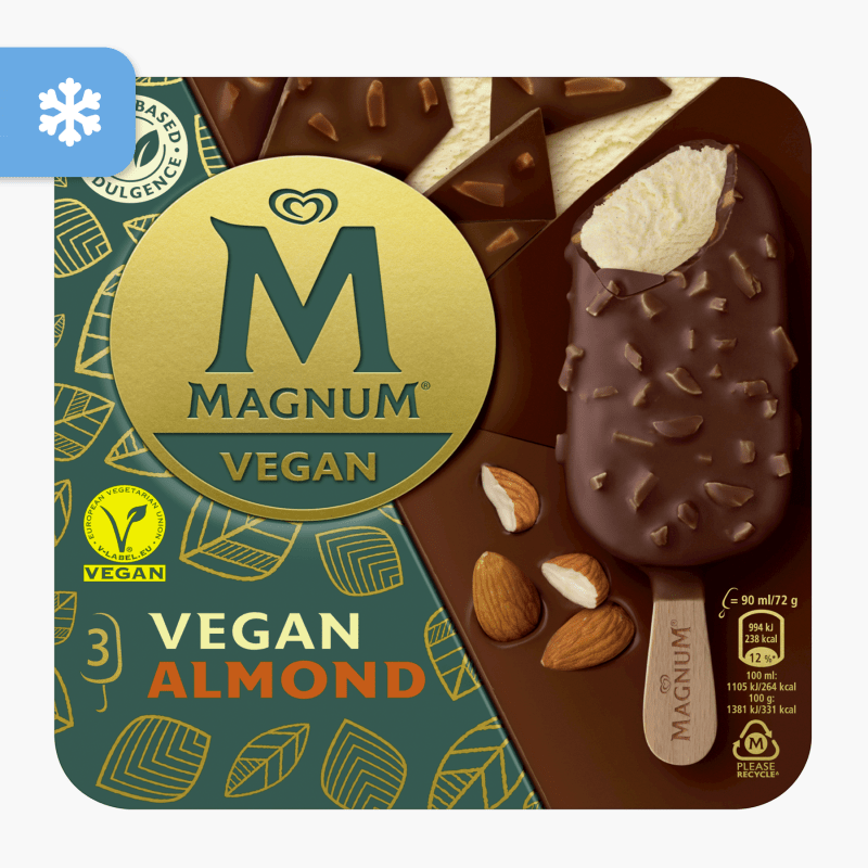 Magnum Vegan Almond 270ml (3x90ml)